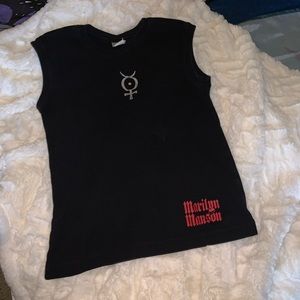 Authentic Vintage Marilyn Manson Concert Tee Shirt